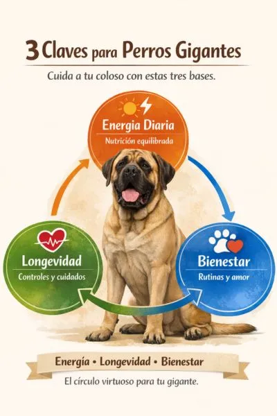 claves de la Alimentación para Perros Gigantes