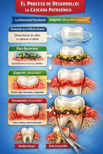 (53) Gingivitis y Enfermedad Periodontal Canina: De la Inflamación a la Pérdida Ósea 2 Proceso de desarrollo de Gingivitis y Enfermedad Periodontal Canina