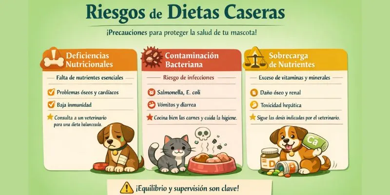 Dietas comerciales vs. caseras para mascotas