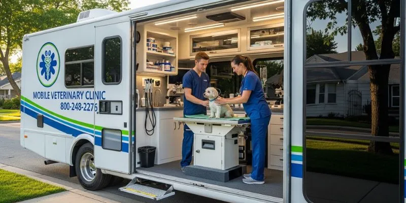 Servicios veterinarios móviles