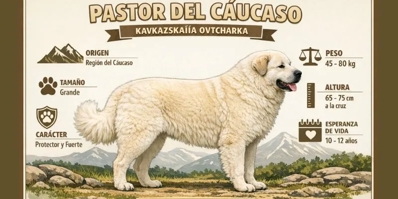 (53) El Pastor del Cáucaso: Un Gigante Espectacular por su Historia y tamaño 12