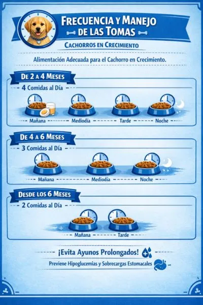 Nutrición en cachorros