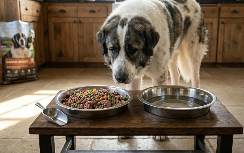 Alimentación natural sugerida para el Mastín del pirineo