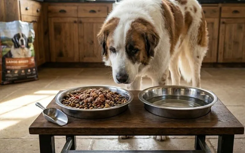 Alimentación  comercial para el mastín del pirineo