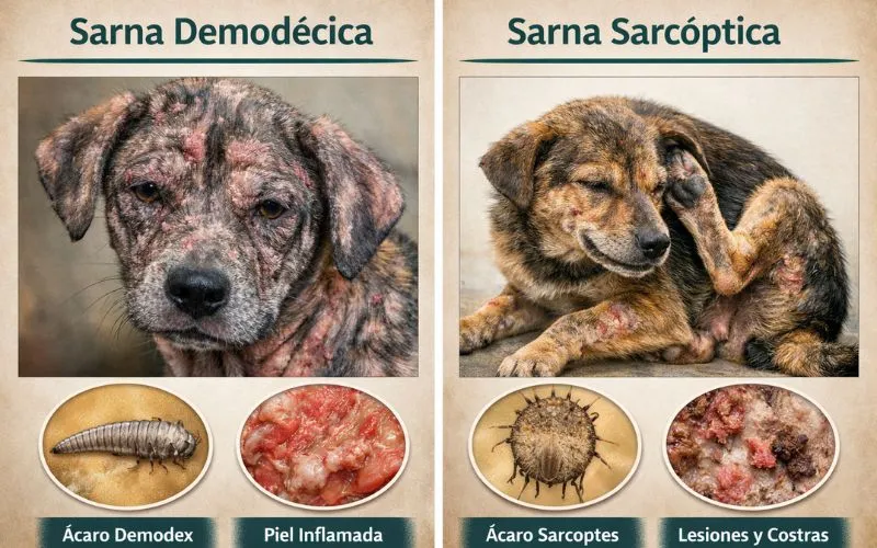 Sarna (Sarcóptica/Demodécica)