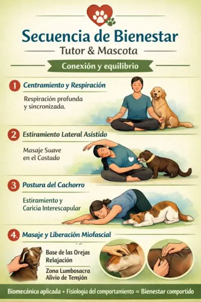 Secuencia básica de Conexión y equilibrio tutor y mascota