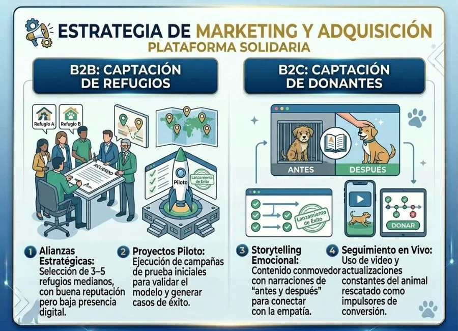 Estrategia de marketing: Plataforma de Crowdfunding