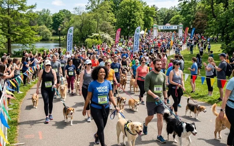 (55) El Maratón con mascotas. Fabuloso Dog-a-thons o Canicross 3