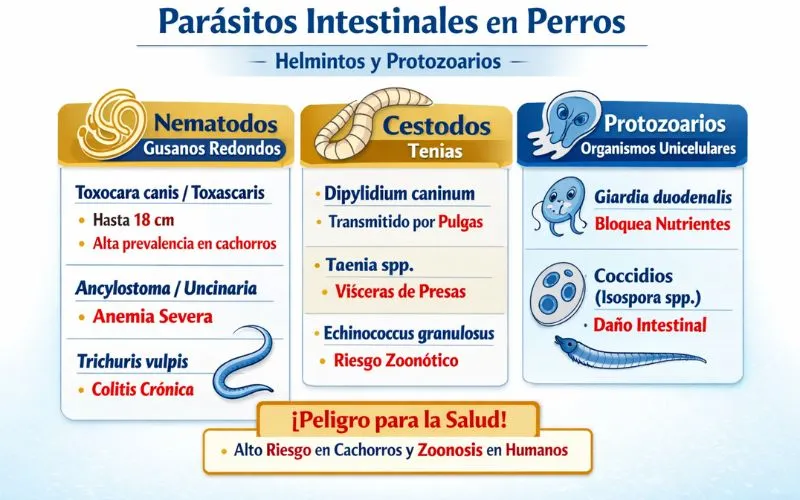 Parásitos Intestinales en Perros