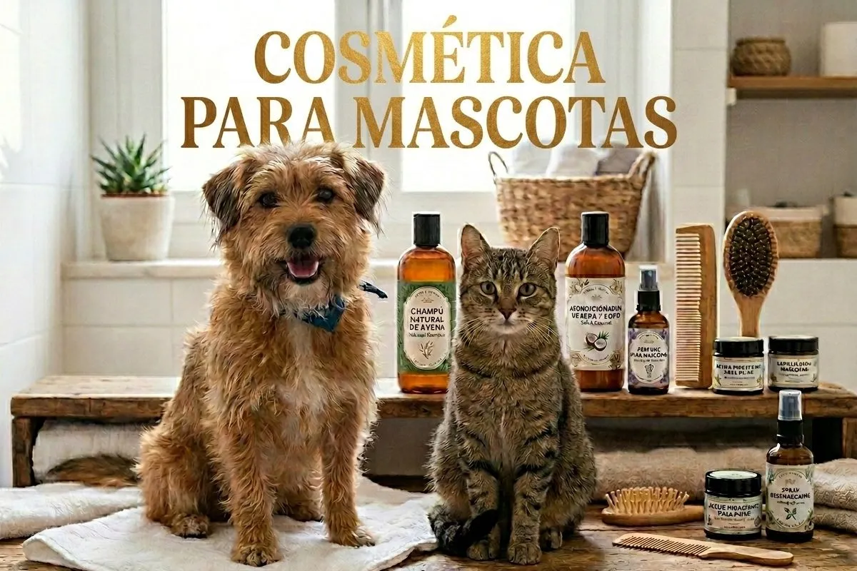 (58) Cosmética Natural para Mascotas: Guía Científica y Práctica para Elegir Champús, Acondicionadores y Perfumes Seguros 1