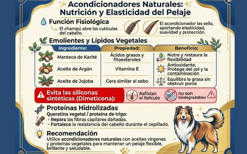 cosmetologia para mascotas (2) Acondicionadores en Cosmética Natural para Mascotas