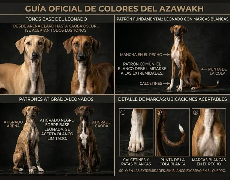 el perro azawakh (1) El Perro Azawakh y sus colores