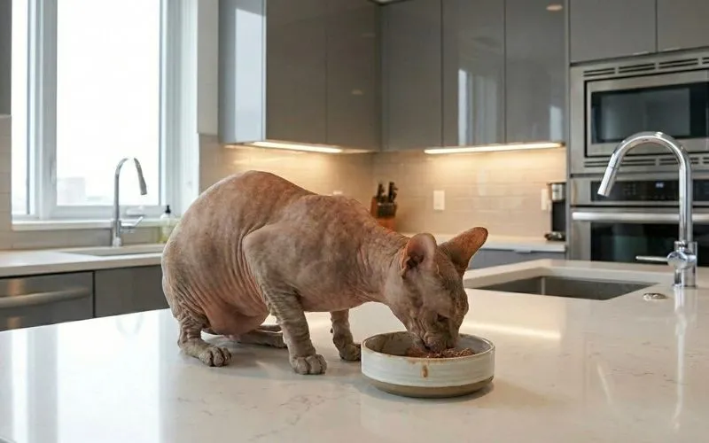 alimentación sana de El Gato Donskoy