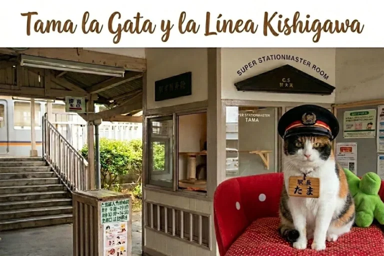 (59) La historia de Tama. La Gata que salvo la línea ferroviaria Kishigawa 1