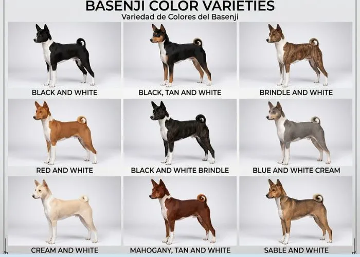 (59) El Basenji todo sobre una de las razas de perros más fascinantes del mundo 3 variedad de colores del Perro Basenji