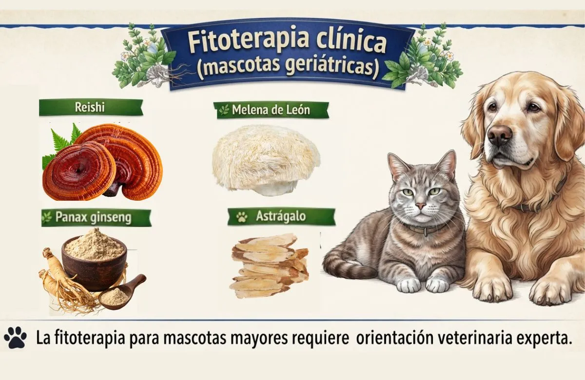 (63) Fitoterapia clínica y el uso de plantas adaptógenas en Mascotas geriátricos 1