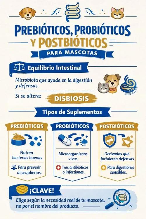 Prebióticos, Probióticos y Postbióticos