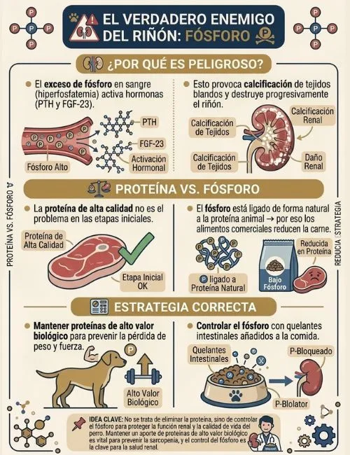(62) El mito de la proteína y la insuficiencia renal crónica en perros: Por qué la calidad importa más que la cantidad 3
