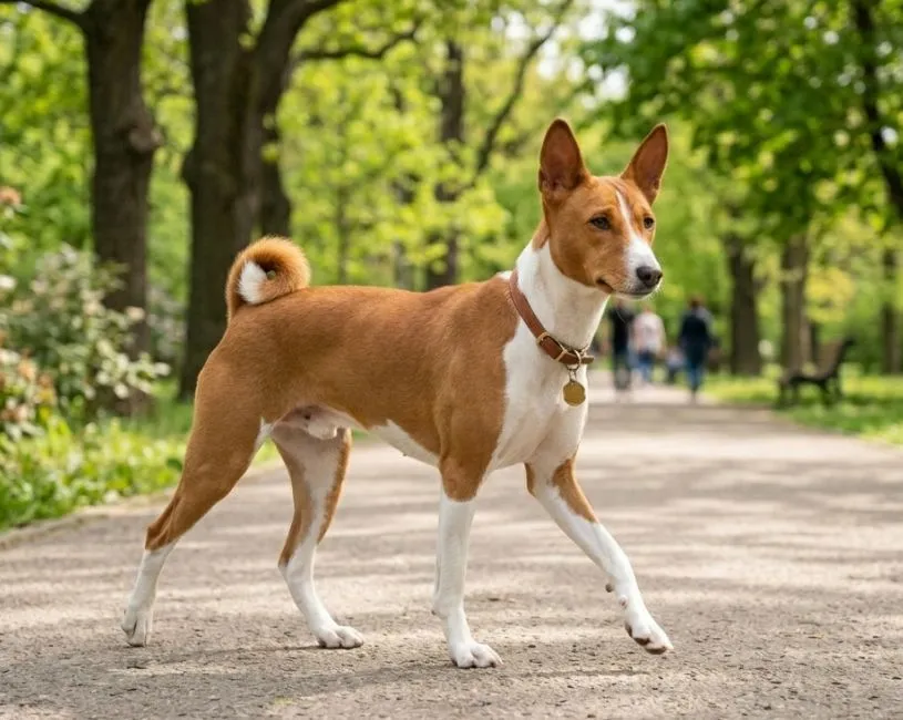 el perro  Basenji 