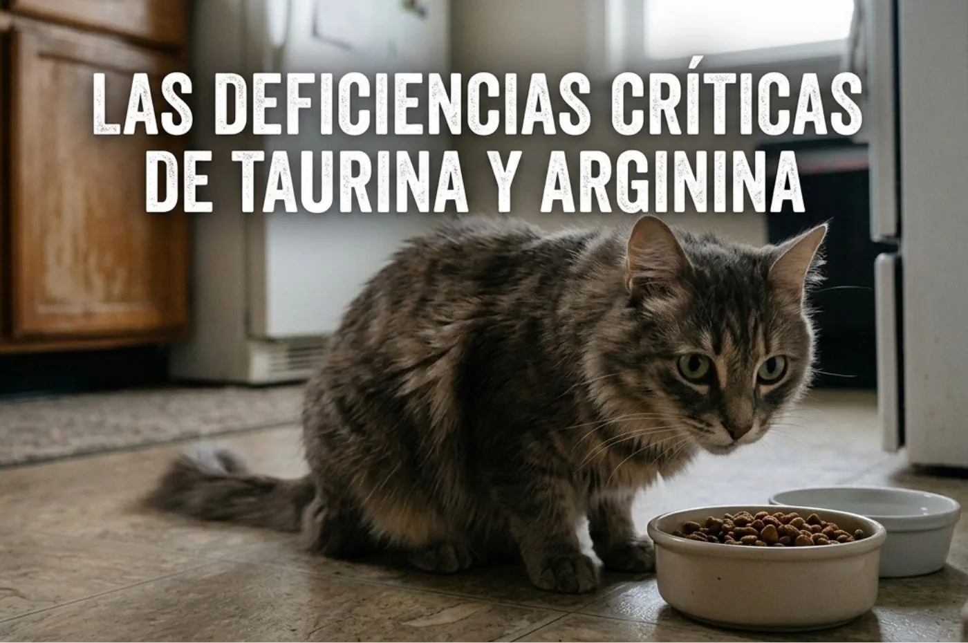 (66) El gato como carnívoro estricto: las deficiencias críticas de taurina y arginina 1