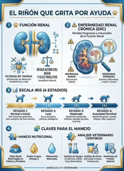 Nutrición para perros con insuficiencia renal