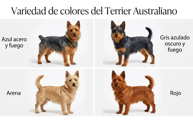 terrier autraliano (1) colores del Terrier Australiano