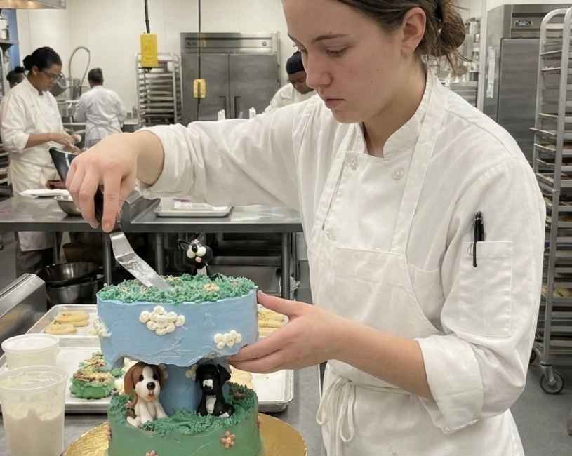 decoración de pasteles para mascotas