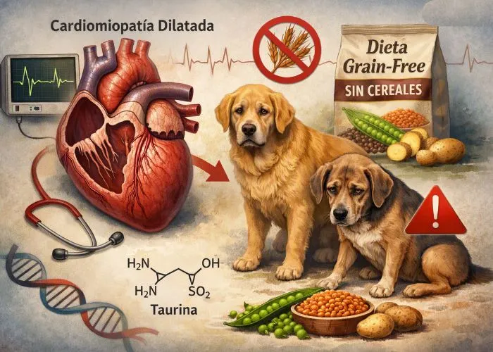 (75) Avances en nutrigenómica en perros: cómo los genes influyen en la respuesta a la dieta. 4 problemas con las dietas grain free para perros