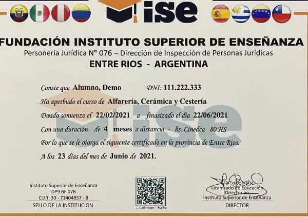 certificación ise argentina
