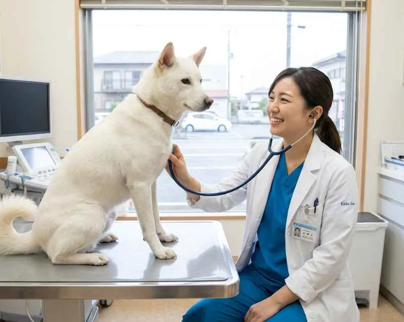 rutina veterinaria del kishu ken Kishu Ken
