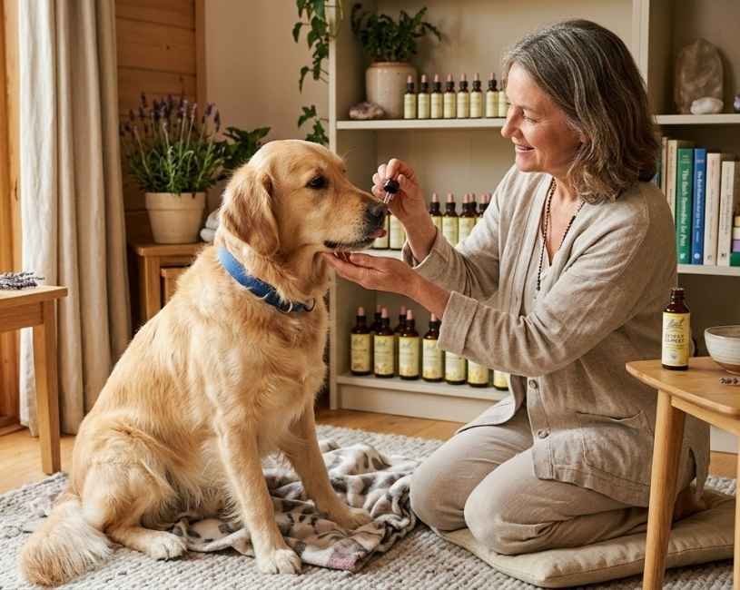 Terapias con flores de Bach en mascotas